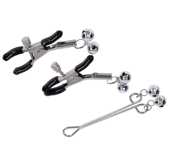Shadow Bell Nipple and Clit Jewelry
