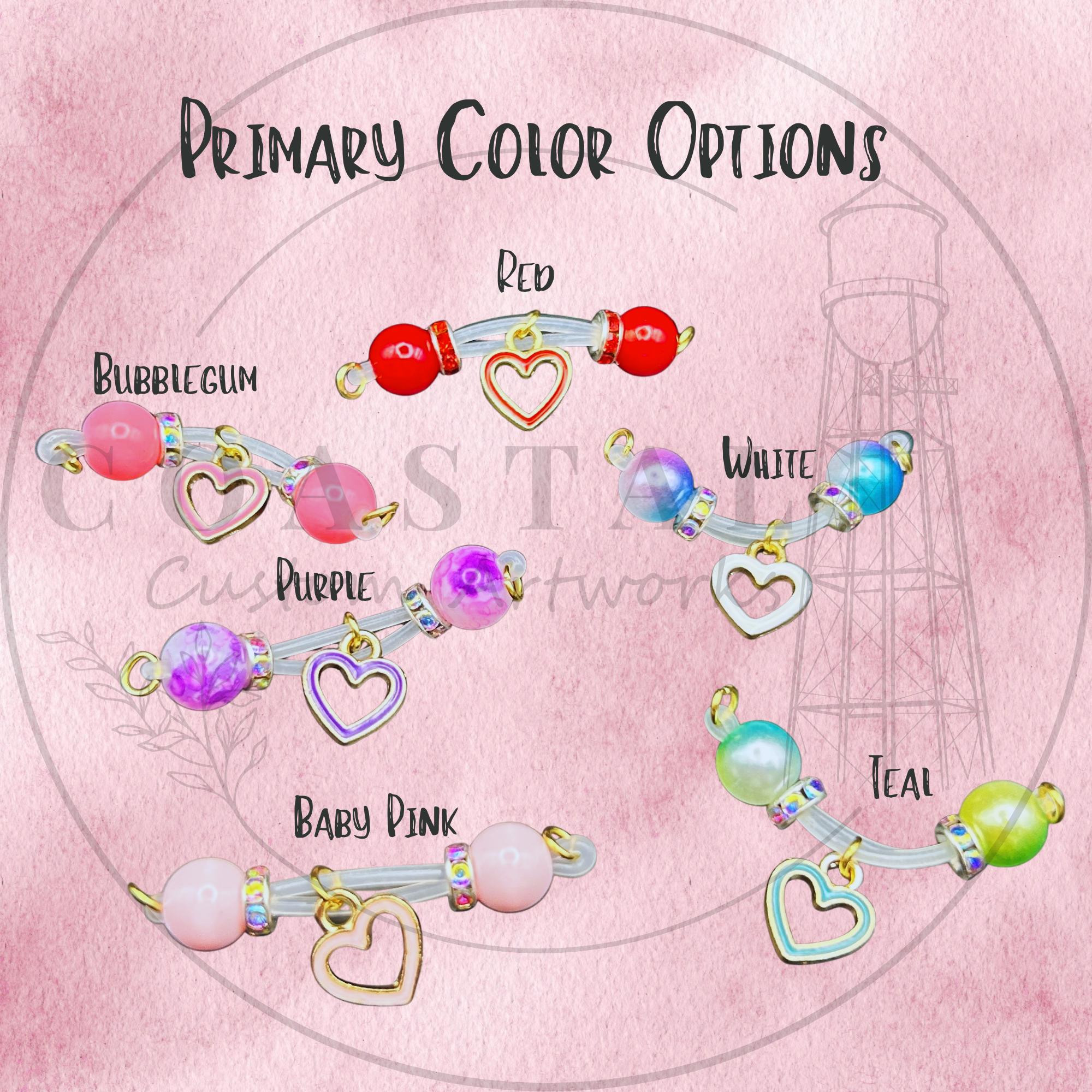 Additional view of Heart Charms Faux Nipple Rings