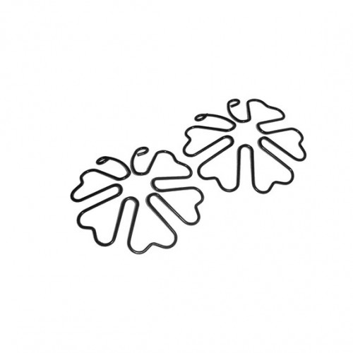 Flower nipple rings