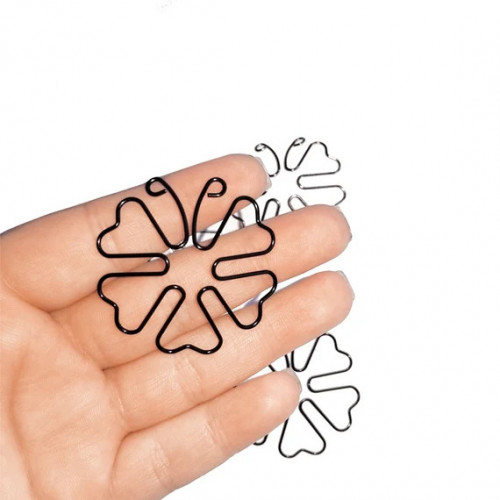 Additional view of Flower nipple rings