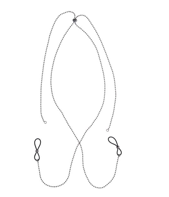 Ex's & Oh's Body Jewelry w/Nipple Ties